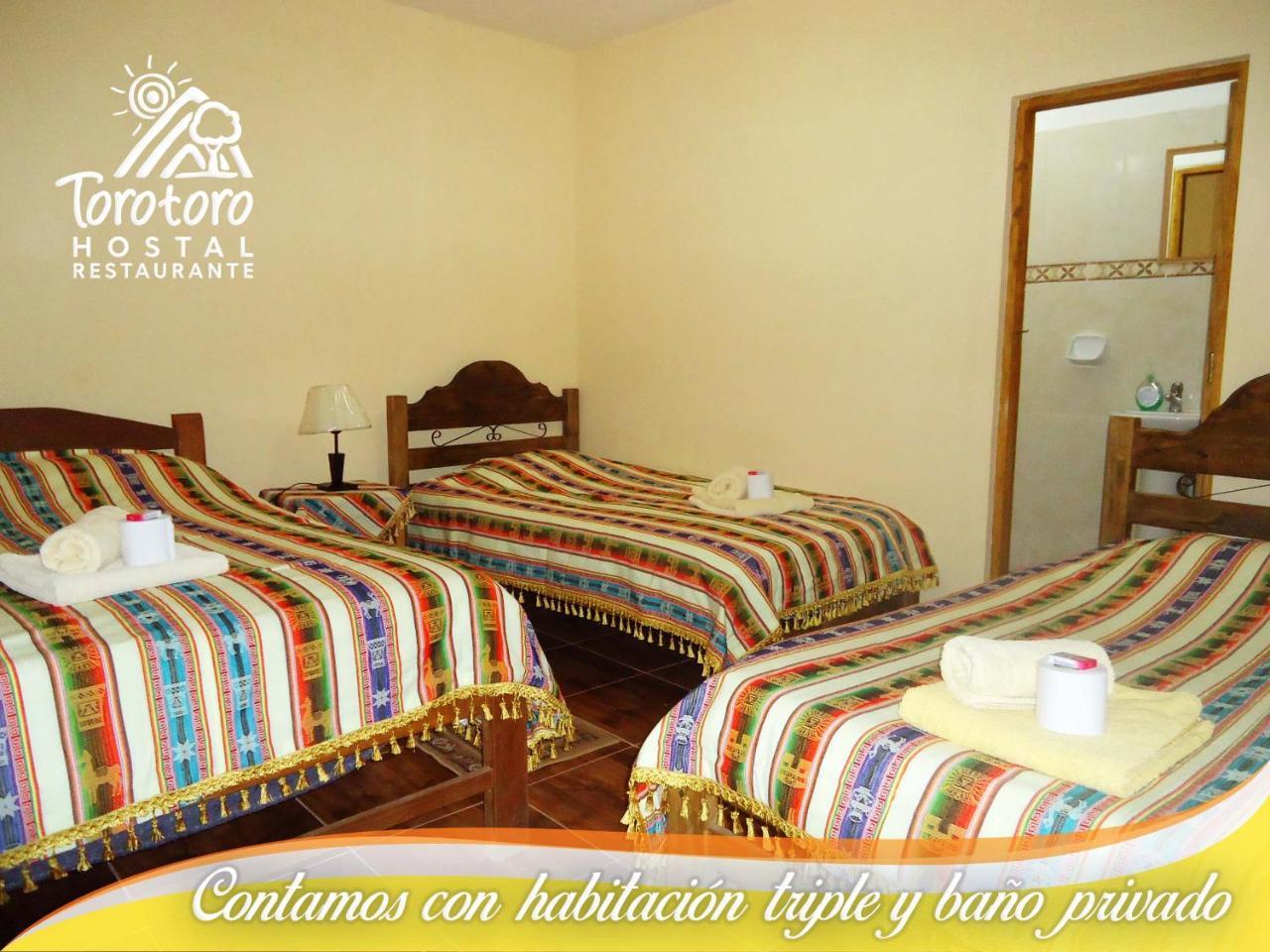 Hostal Torotoro מראה חיצוני תמונה